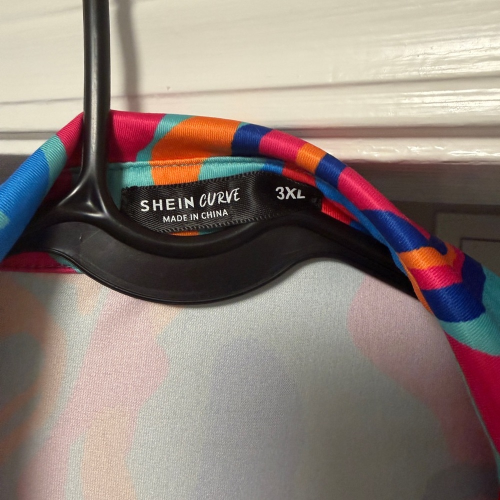 Shein Curve Colorful Dress 3XL
